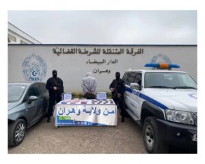 وهران: الإطاحة بمروج مخدرات وحجز قرابة 9 كلغ من الكيف المعالج